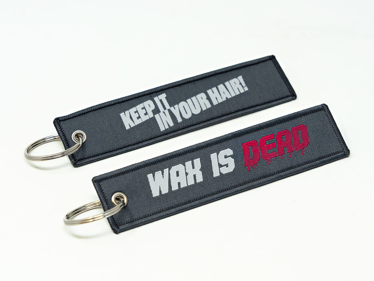 FLIGHT TAG KEY RING